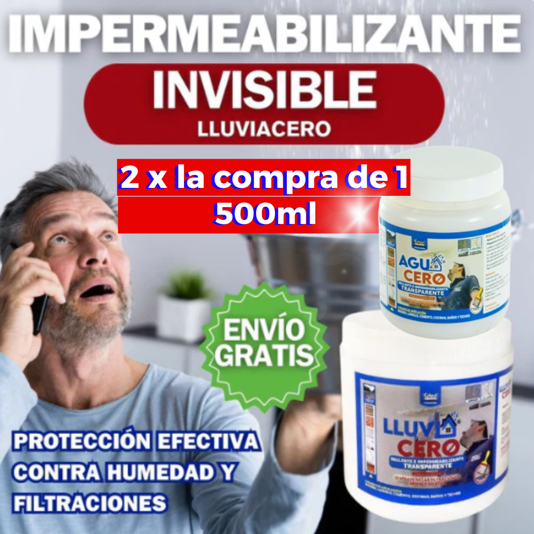 2x1 Sellador Impermeabilizante Invisible